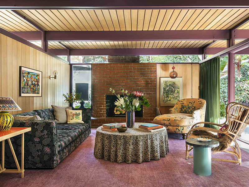 Une maison de famille en Oregon rétro éclectique par Reath Design