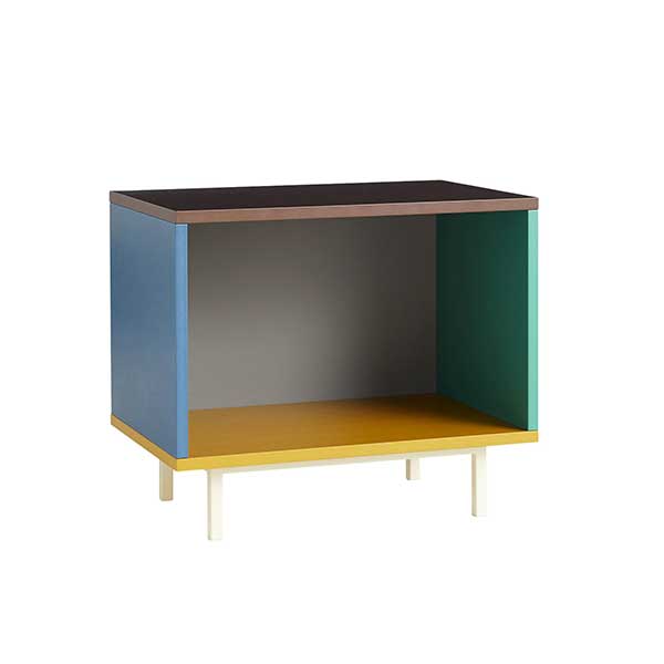 Table de chevet, Colour Cabinet Floor, design : Muller Van Severen pour Hay