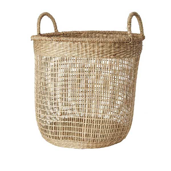 Panier naturel en herbes de mer, sur mybohem.fr