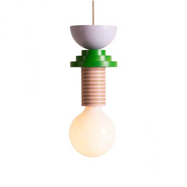 Suspension Junit Gelato Lilas, design : Julia Jessen pour Schneid Studio