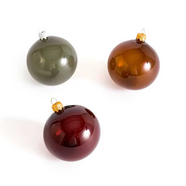 Boules de Noël en verre, Ilia - AMPM