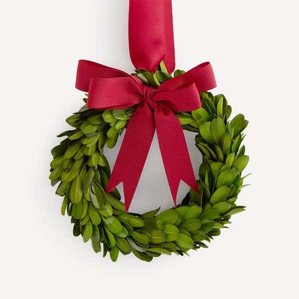 Décoration de noël couronne de buis - El Corte Ingles