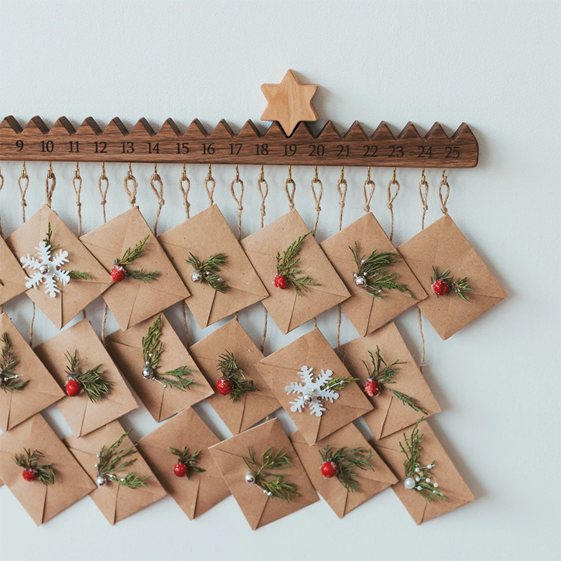 Calendrier de l'avent en bois - Etsy Busy