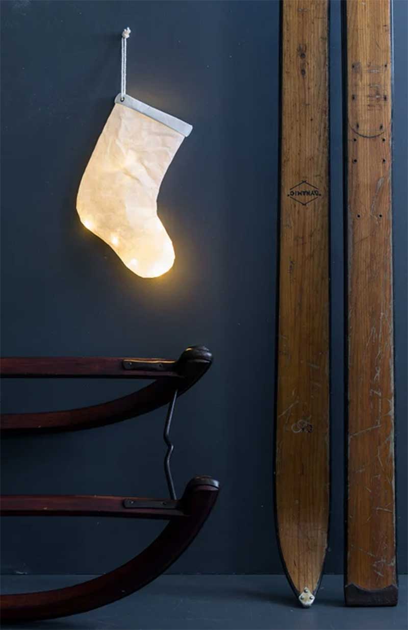Botte de lumière, décoration de Noël - Boutique Etsy Ekaterina Galera