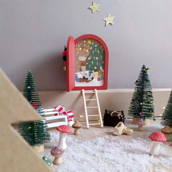 Petite Porte Magique de Noël sur la boutique Etsy - L'atelier vingt huit