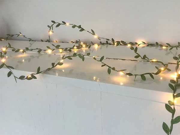 Guirlande lumineuse, feuilles - Boutique Etsy by Daisies