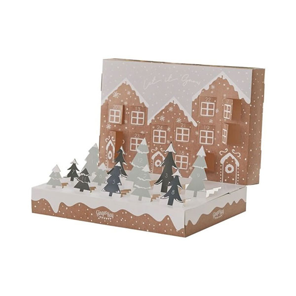 Calendrier de l'Avent livre sapin - LANADECO