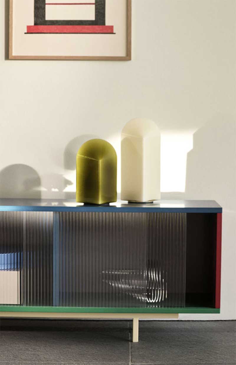 Lampe en verre, Parade - Design : Jonas Trampedach et Viola Heyn-Johnsen pour Hay