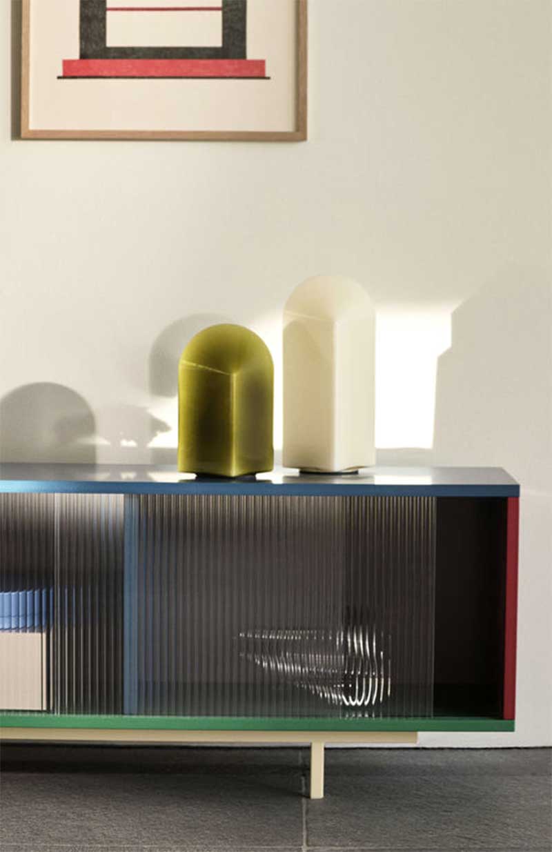 Lampe en verre, Parade - Design : Jonas Trampedach et Viola Heyn-Johnsen pour Hay