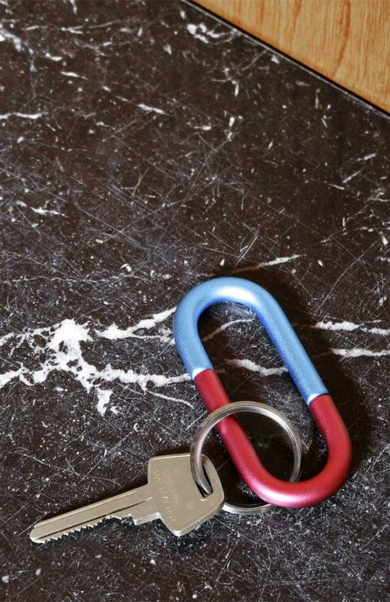 Porte-clés en aluminium, Cane - Hay