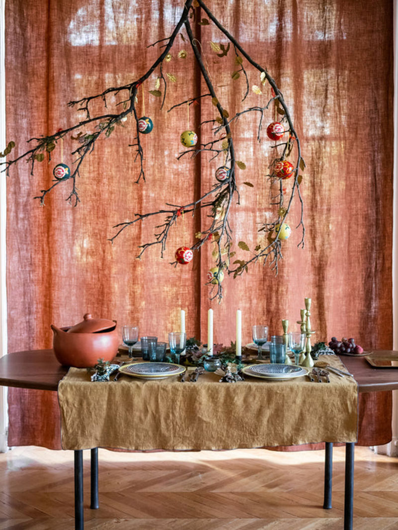 Table de fête bohème par Caravane Paris