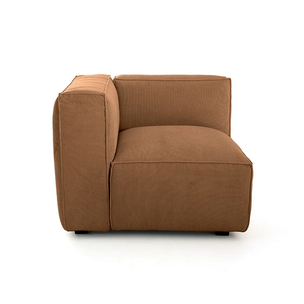 La Redoute Intérieurs - Fauteuil d'angle modulable en velours côtelé, Seven