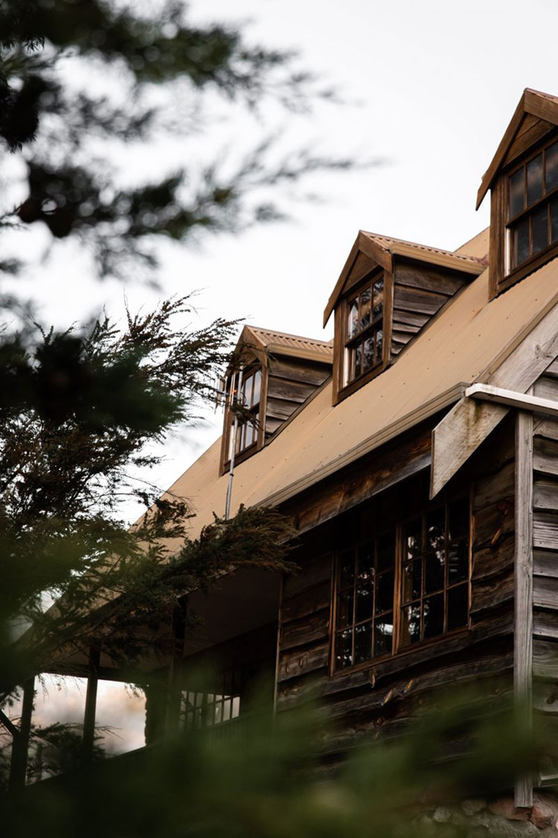 Une maison de bois et de pierre en Tasamanie