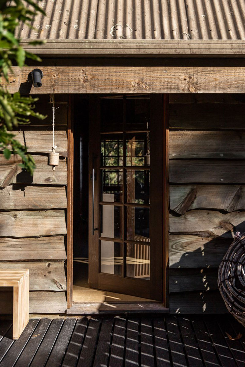 Une maison de bois et de pierre en Tasamanie