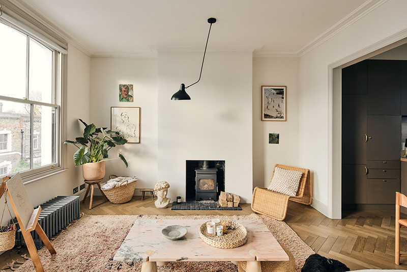 Une maison "old new" en mode hippie minimaliste