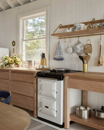 Une cuisine au style shaker et scandinave