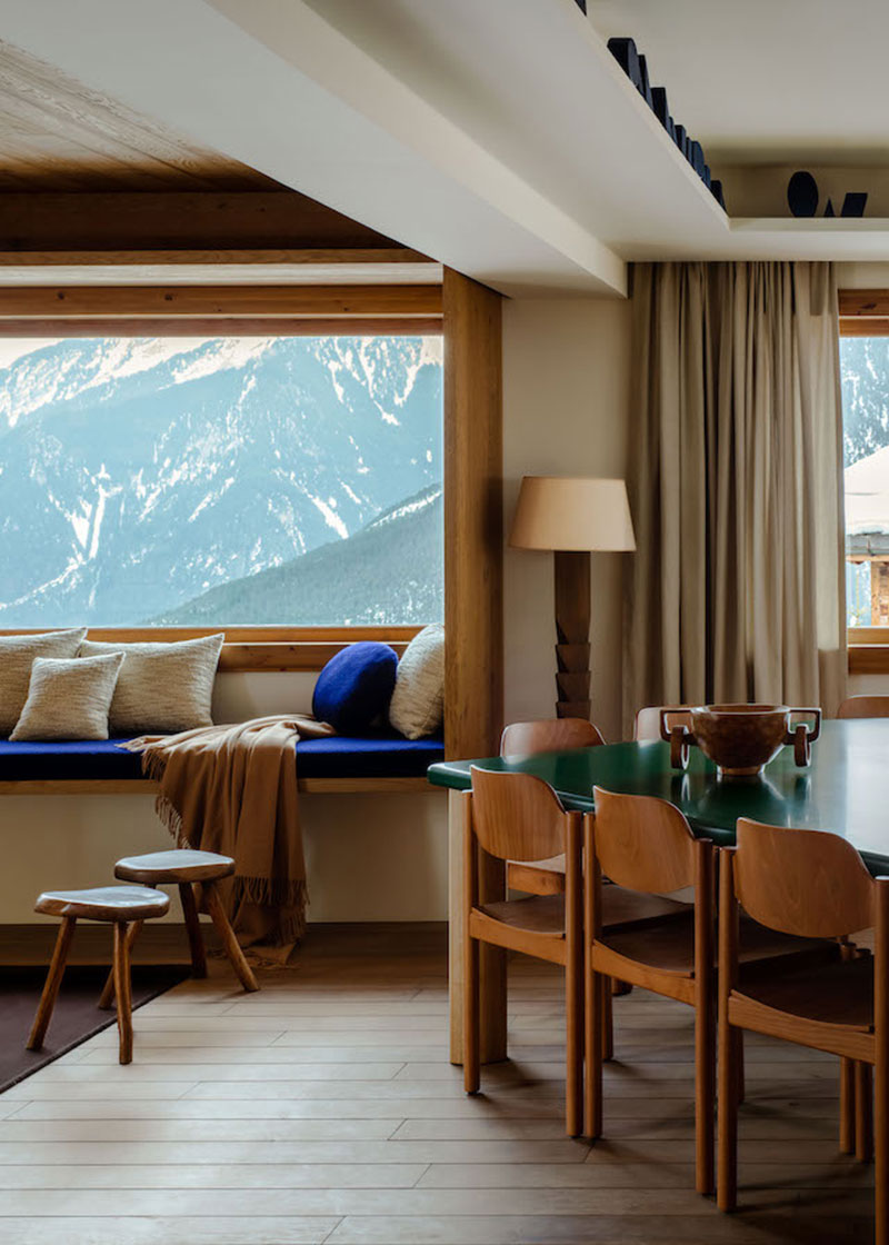 Montagne design : Chalet 1550 Courchevel par Iconic House