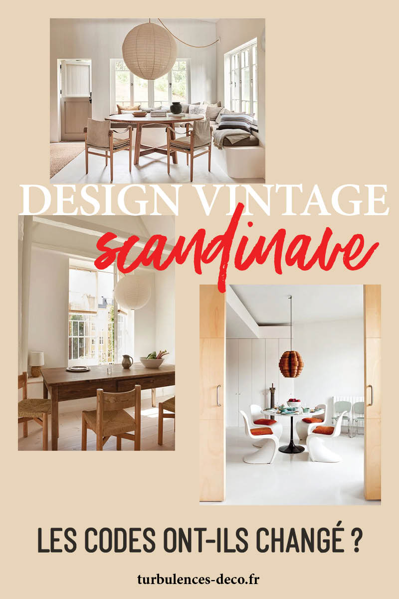 Design vintage scandinave, les codes ont-ils changé ? à retrouver sur Turbulences Déco