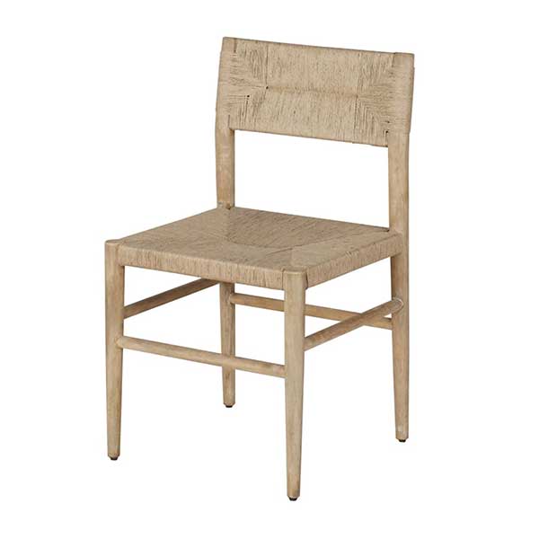 Maisons du Monde - Chaise en manguier et sisal, Mazette