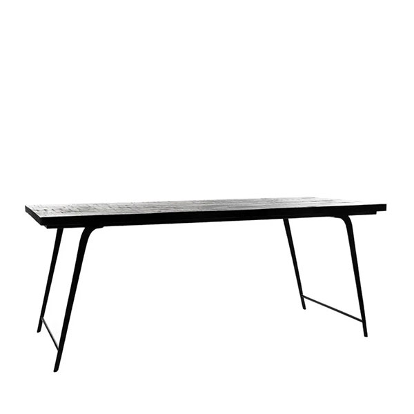 Pomax - Table à manger en bois, Ohio