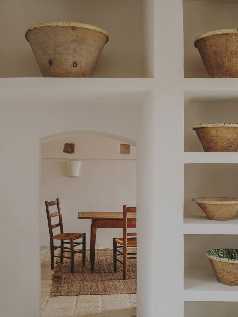 Les intérieurs minimalistes méditerranéens de l'architecte Andrew Trotter