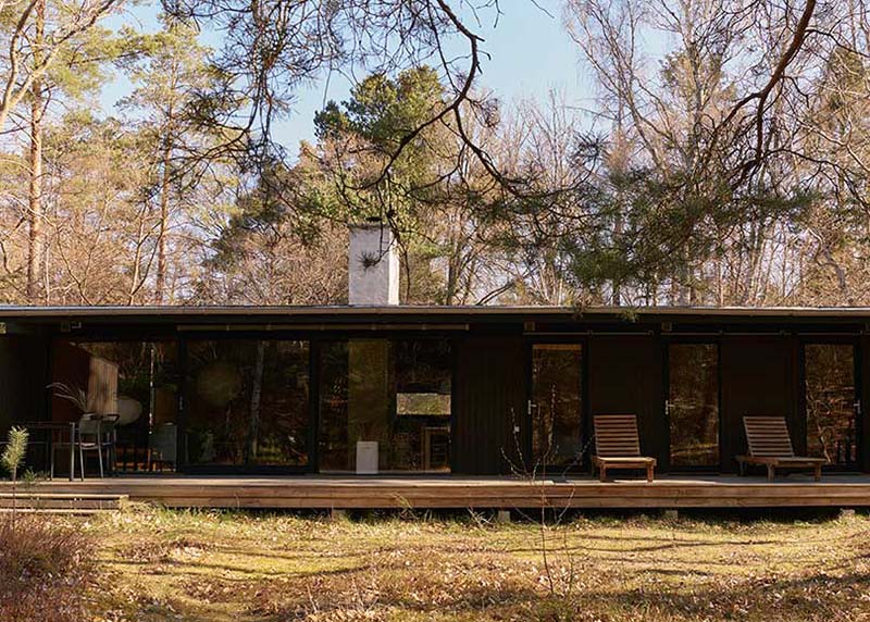 Le cabanon d'été vintage moderne de Marie Hesseldahl