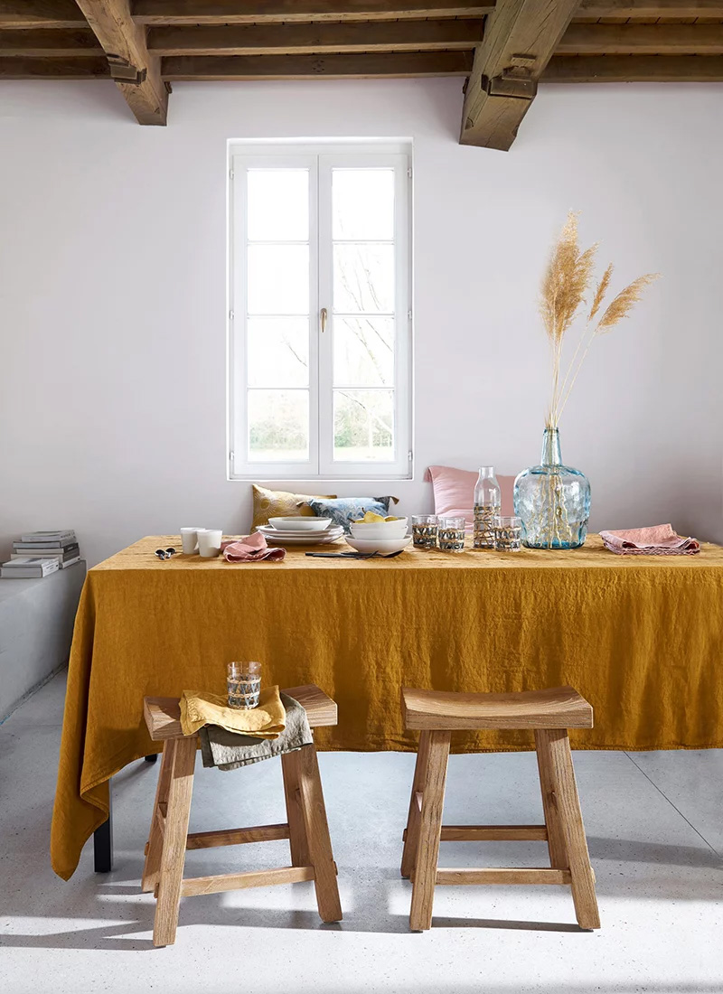 Une salle à manger slow bohème par La Redoute Intérieurs