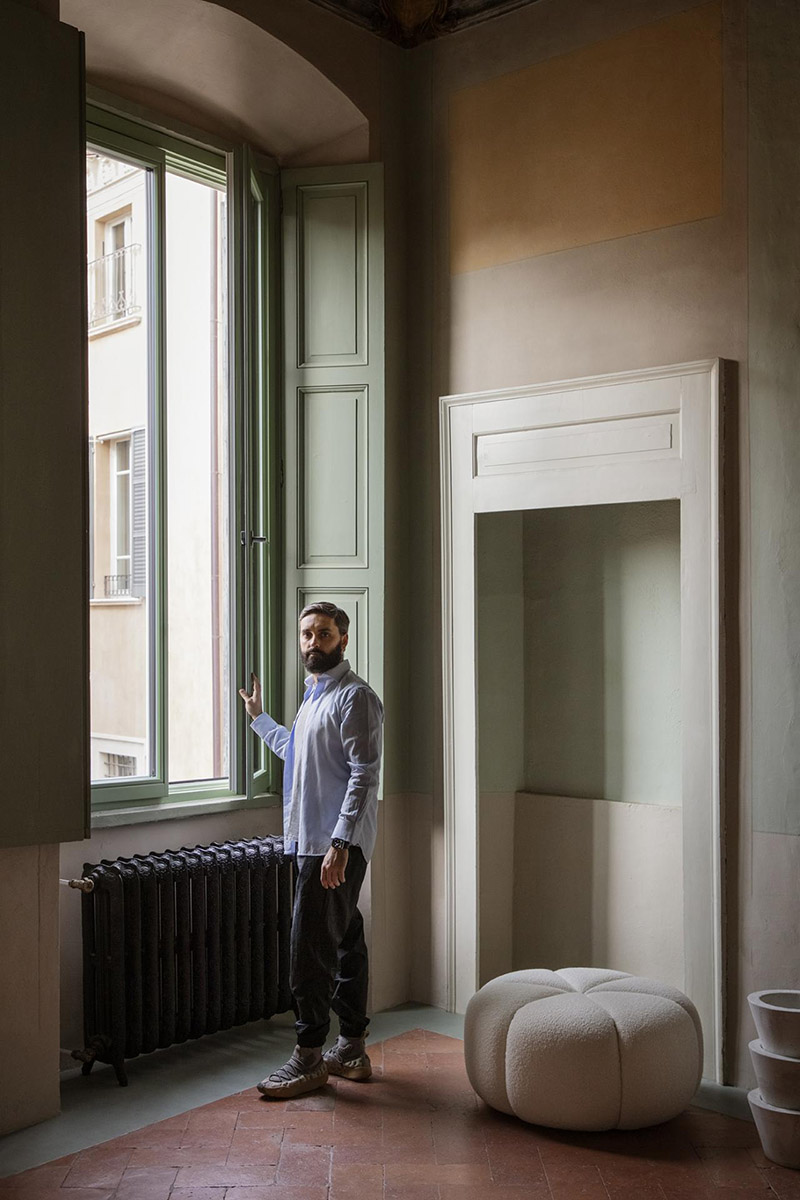 Vipp au Palazzo Monti : minimalisme scandi et baroque italien - Portrait Eduardo Monti