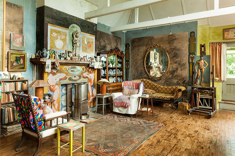 Charleston farmhouse via Tatler