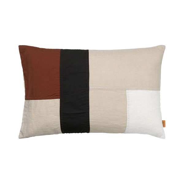 Ferm Living - Coussin en tissu multicolore, Part