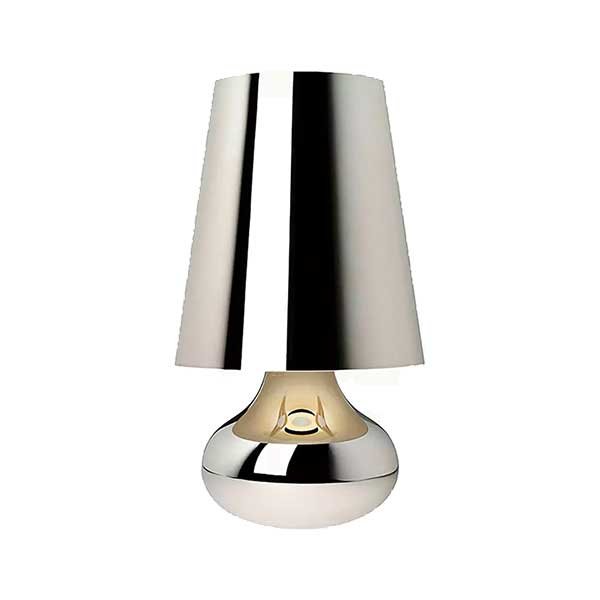 Kartell - Lampe à poser argentée, Cindy