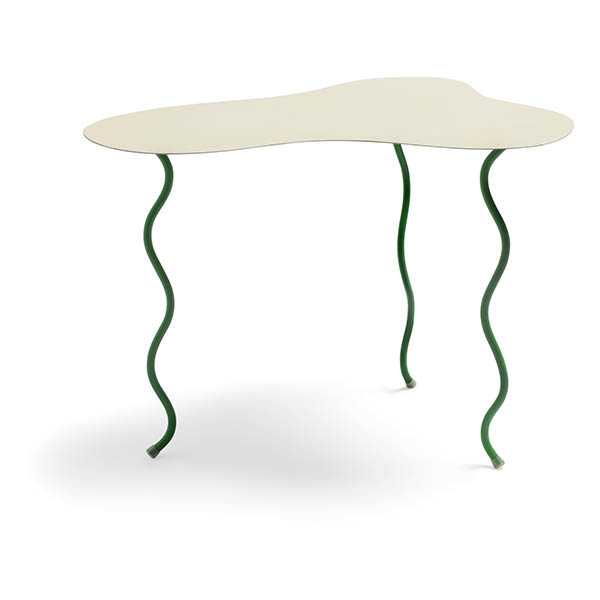 &Klevering - Table d'appoint Squiggle en métal