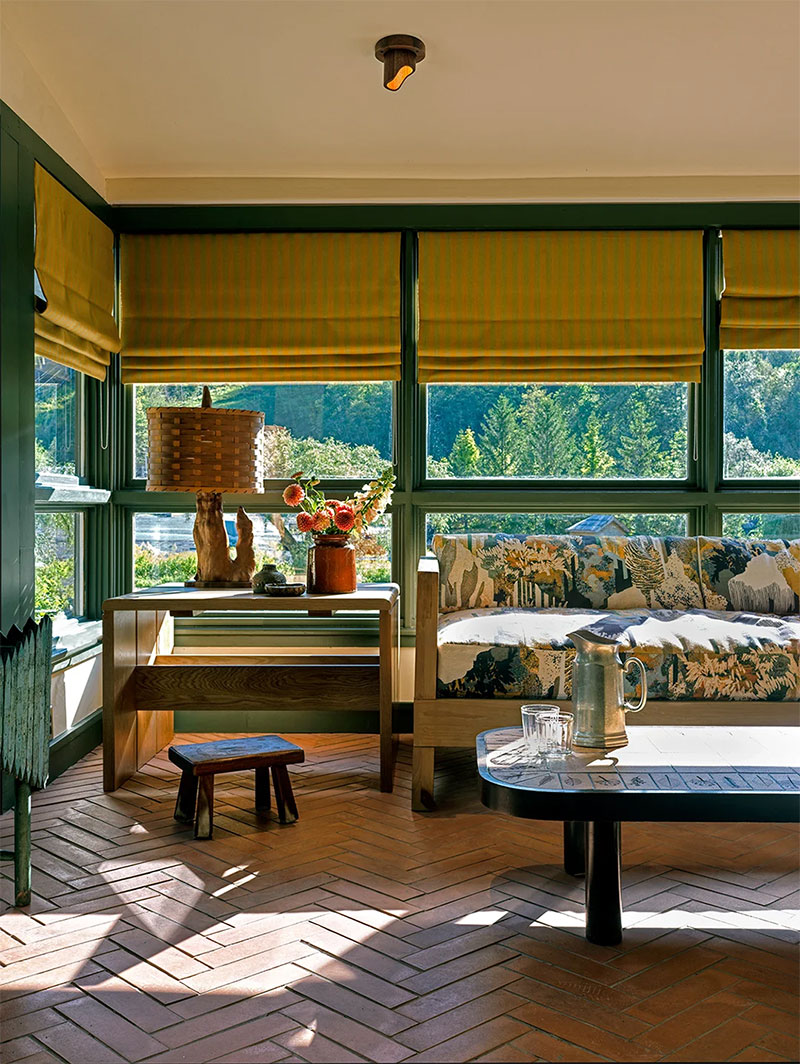 Little Cat Lodge, Hudson valley, un hôtel inspiré des intérieurs alpins, mais en mode milieu de siècle
