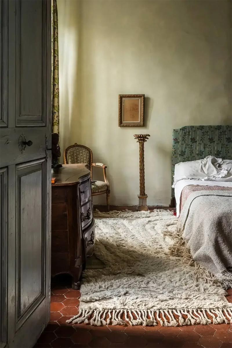 Les ambiances provençales rétro de l'Atelier Vime avec les tapis Cappelen Dimyr