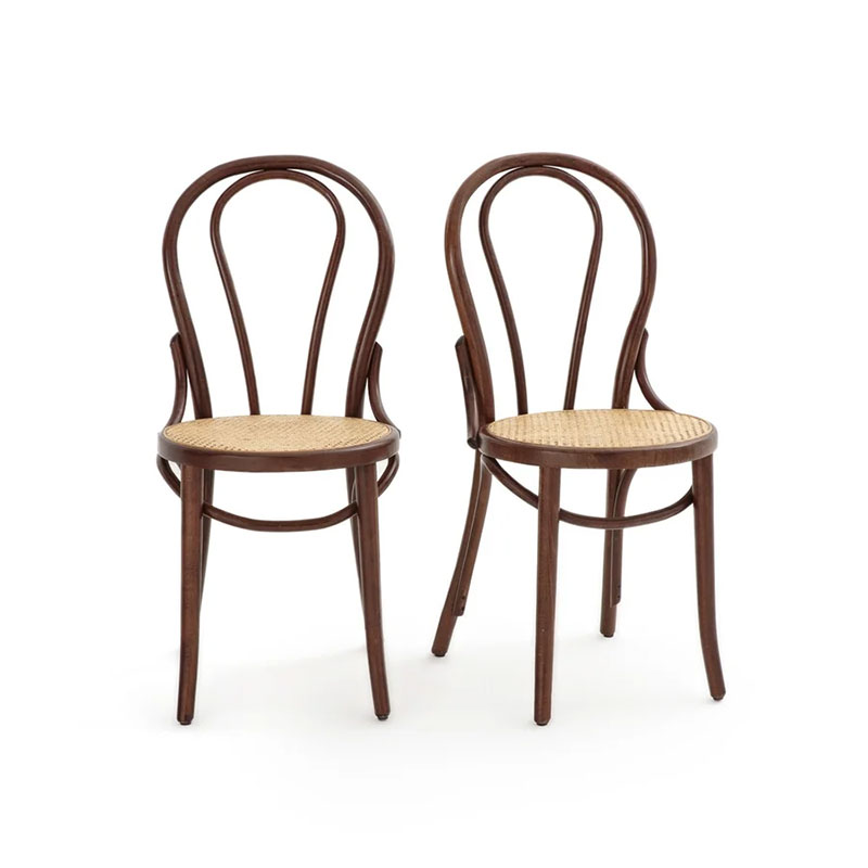 La Redoute Intérieurs - Chaises, assise cannée, Bistro