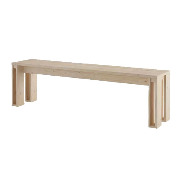 Lufe - Banc en bois, Arina