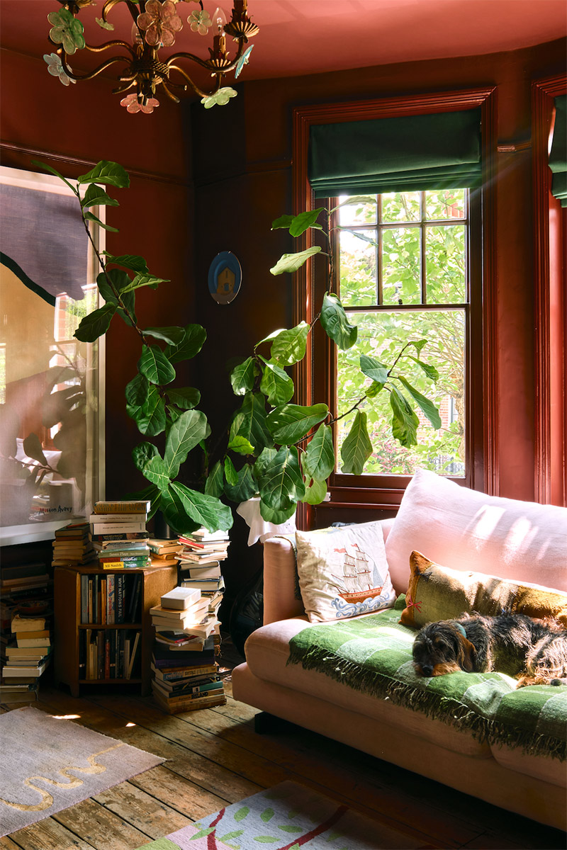 Une déco color block pour ce petit appartement - Turbulences Déco