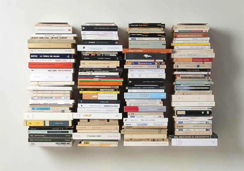 TeeBooks - Lot de 4 étagères pour livres - Bibliothèque