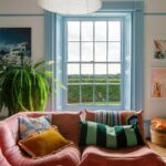 Une maison historique pimpée par de la couleur et du design
