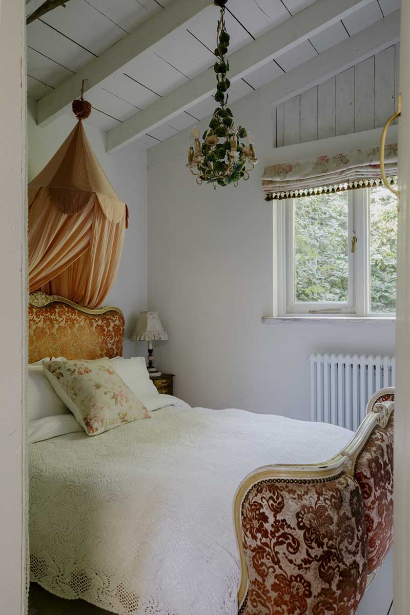 Cabanon de plage au décor shabby chic à l'anglaise