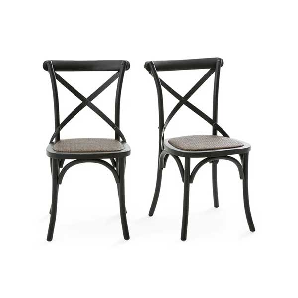 AMPM - Chaises en bouleau peint, Humphrey