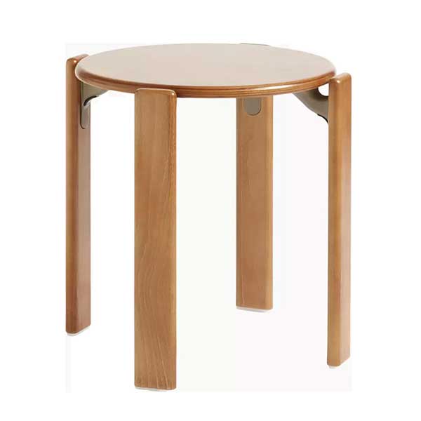 Hay - Tabouret en bois de hêtre doré, Rey