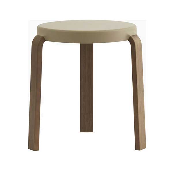 Normann Copenhagen - Tabouret en noyer beige, Tap