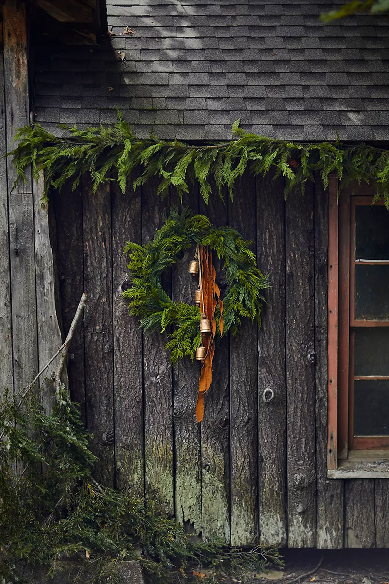 Couronne de Noël Anthropologie, 2023