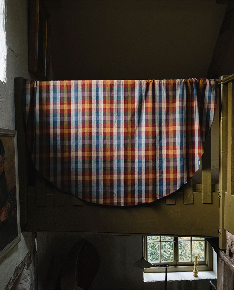 Nappe en coton à gros carreaux colorés - Une maison au Pays de Galle par Zara Home