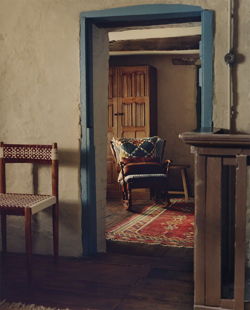 Coussin en patchwork- Une maison au Pays de Galle par Zara Home