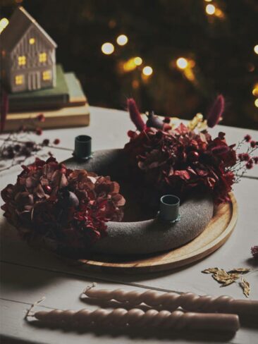 Sostrene Grene - Kit pour fabriquer une couronne de Noël