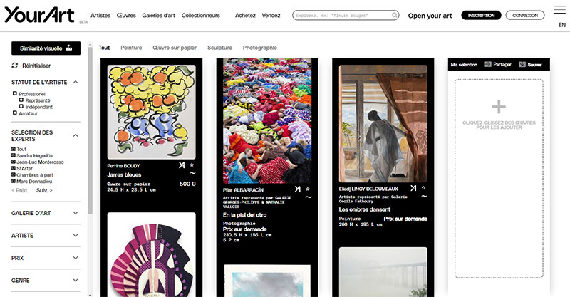 YourArt, une nouvelle plateforme pour découvrir et acheter de l'art contemporain de 20 € à beaucoup plus