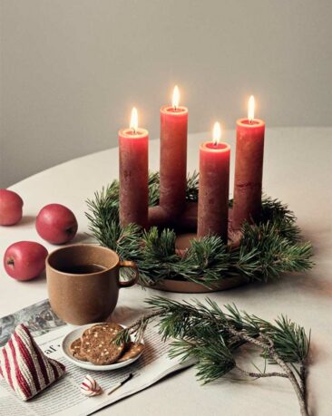 Catalogue de Noël Ferm Living 2023 - Bougies de Noël