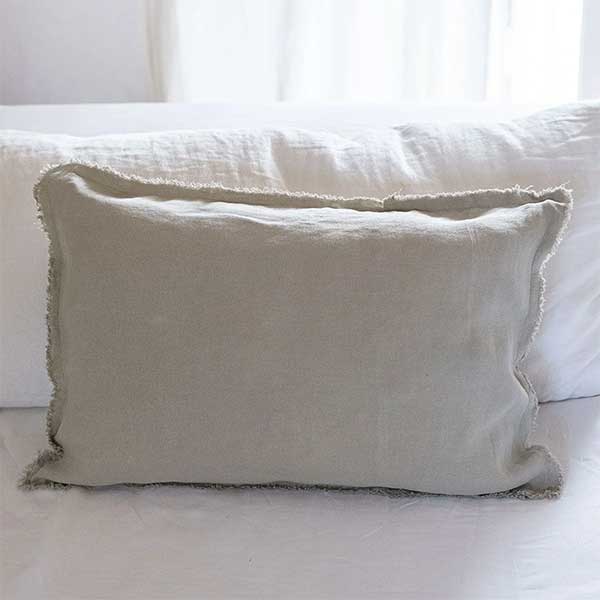 Décoclico - Coussin en chanvre lavé